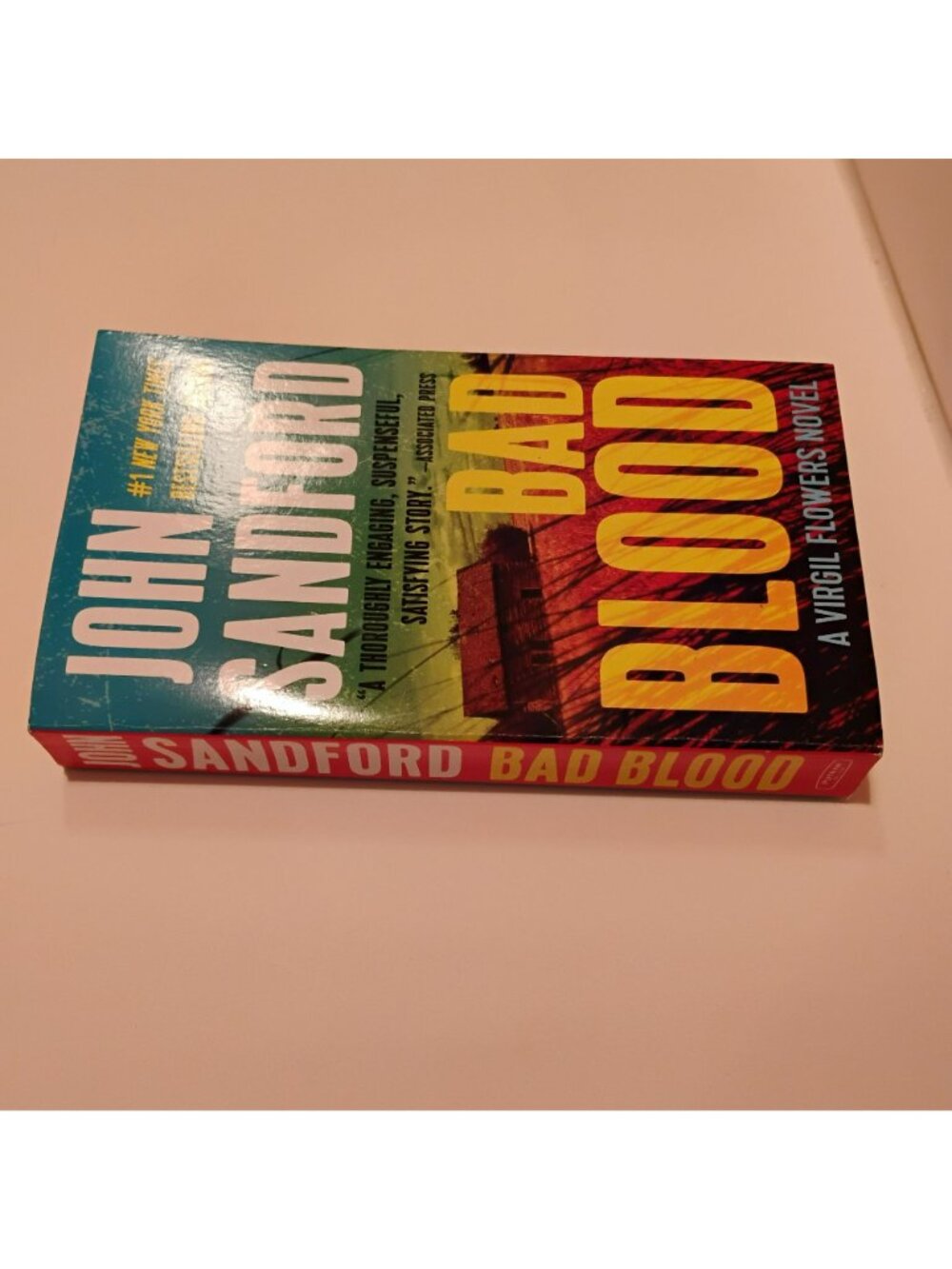 Bad Blood By John Sandford Paperback Fiction Thriller A Virgil Flowers Novel - Picture 3 of 4
